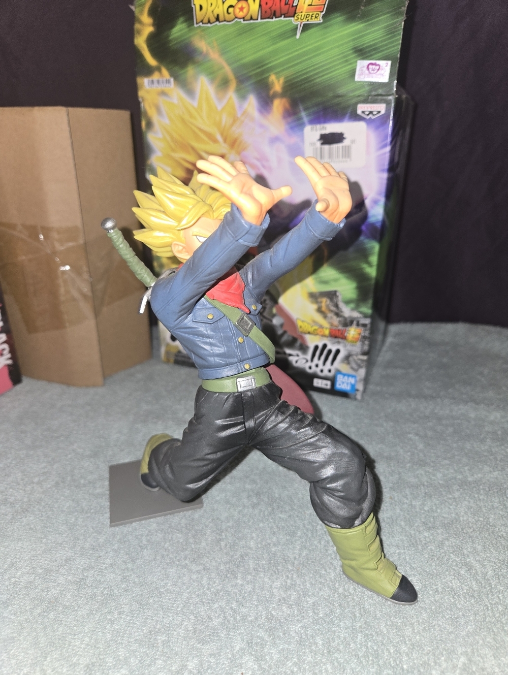 Dragon Ball Super Future Trunks Figure Ultimate Blow Galick Gun Figure